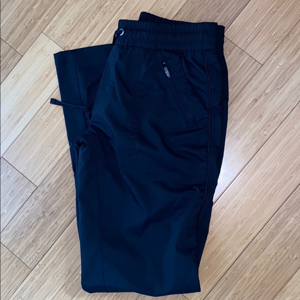 Healing hands- Purple Label Black scrub pants